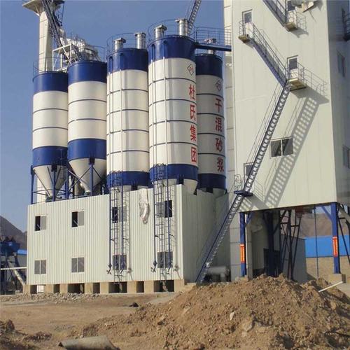 年产20万吨干粉砂浆生产线  2015年,河北新瑞商砼开始涉足预拌砂浆